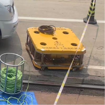 空化射流水下清洗機器人已成熟應用到船舶清洗行業